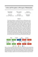 First page of Action and Perception as Divergence Minimization