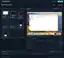 The world console: live topology on the left, an attached macOS desktop on the right, and the world state hash along the bottom — the whole engine running in one browser tab