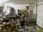 Garage workspace with Limboid humanoid rig and head shell Garage workspace with Limboid humanoid rig and head shell
