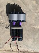 Early iteration of positive displacement lobe pump